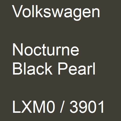 Volkswagen, Nocturne Black Pearl, LXM0 / 3901.